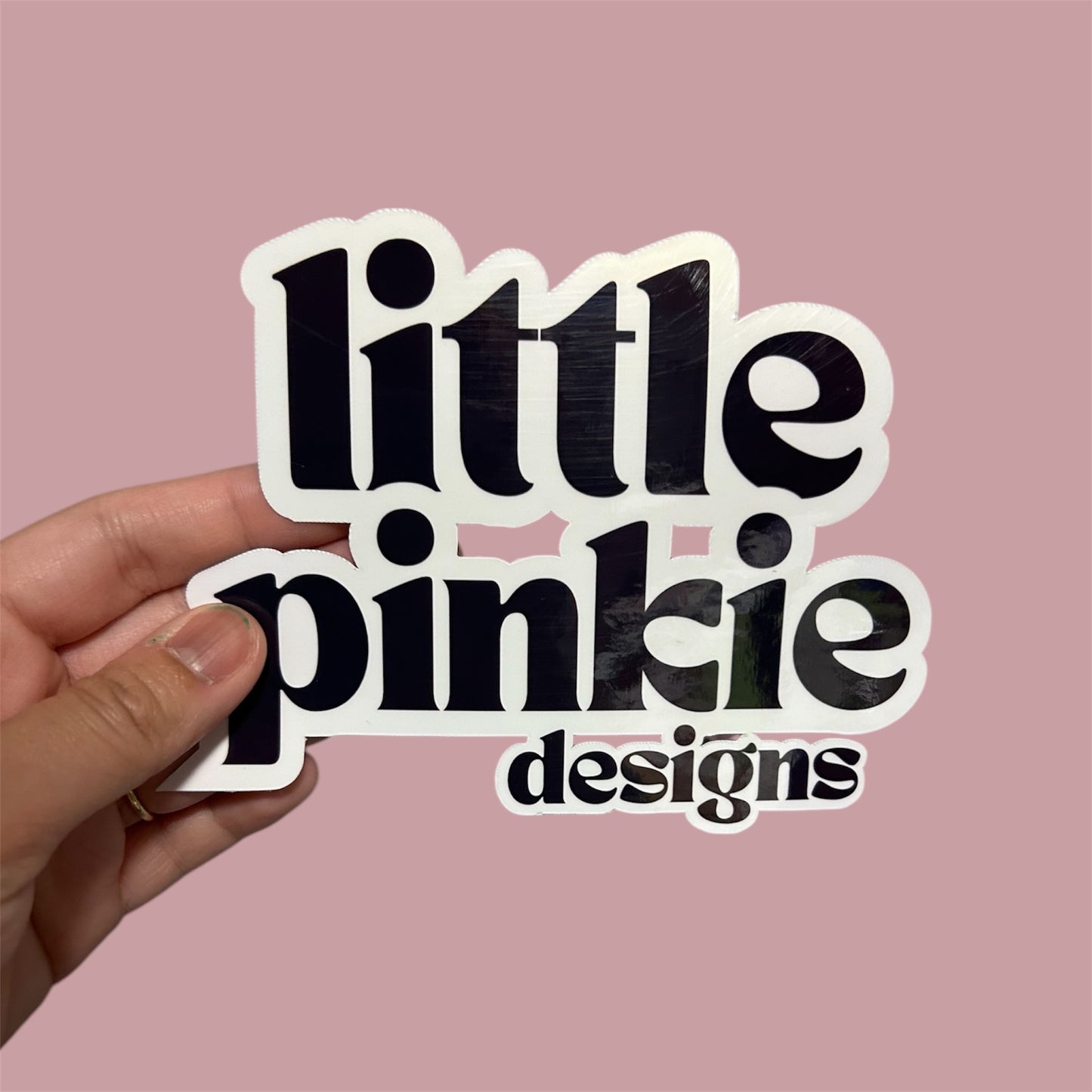Custom Waterproof Stickers - Little Pinkie Designs