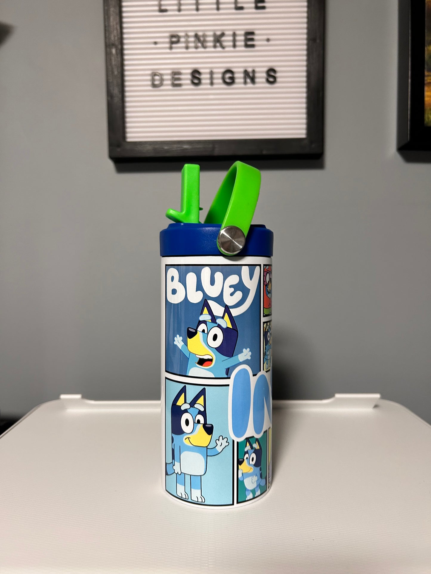 12oz Straight Kids Tumbler - Little Pinkie Designs