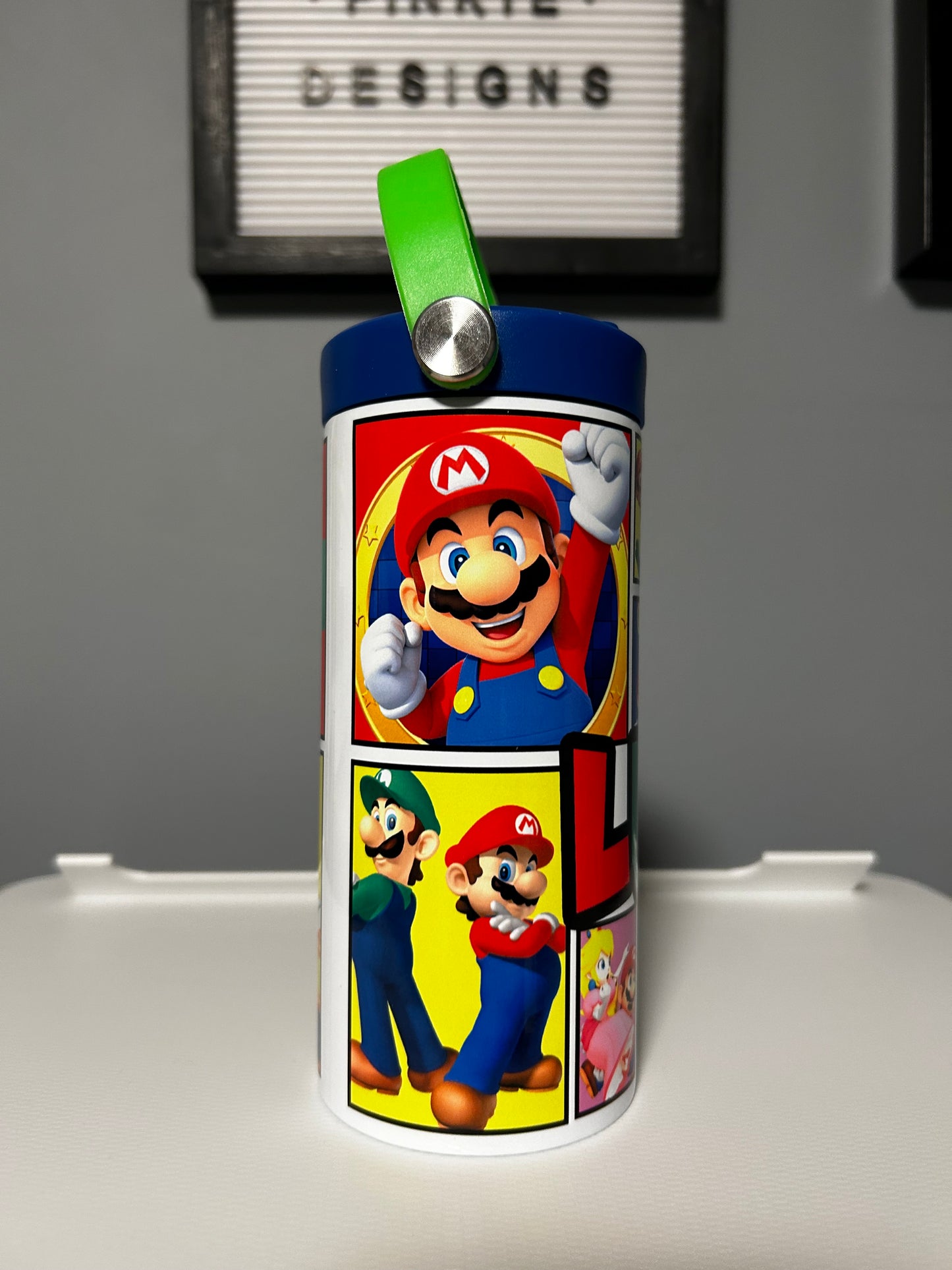 12oz Straight Kids Tumbler - Little Pinkie Designs