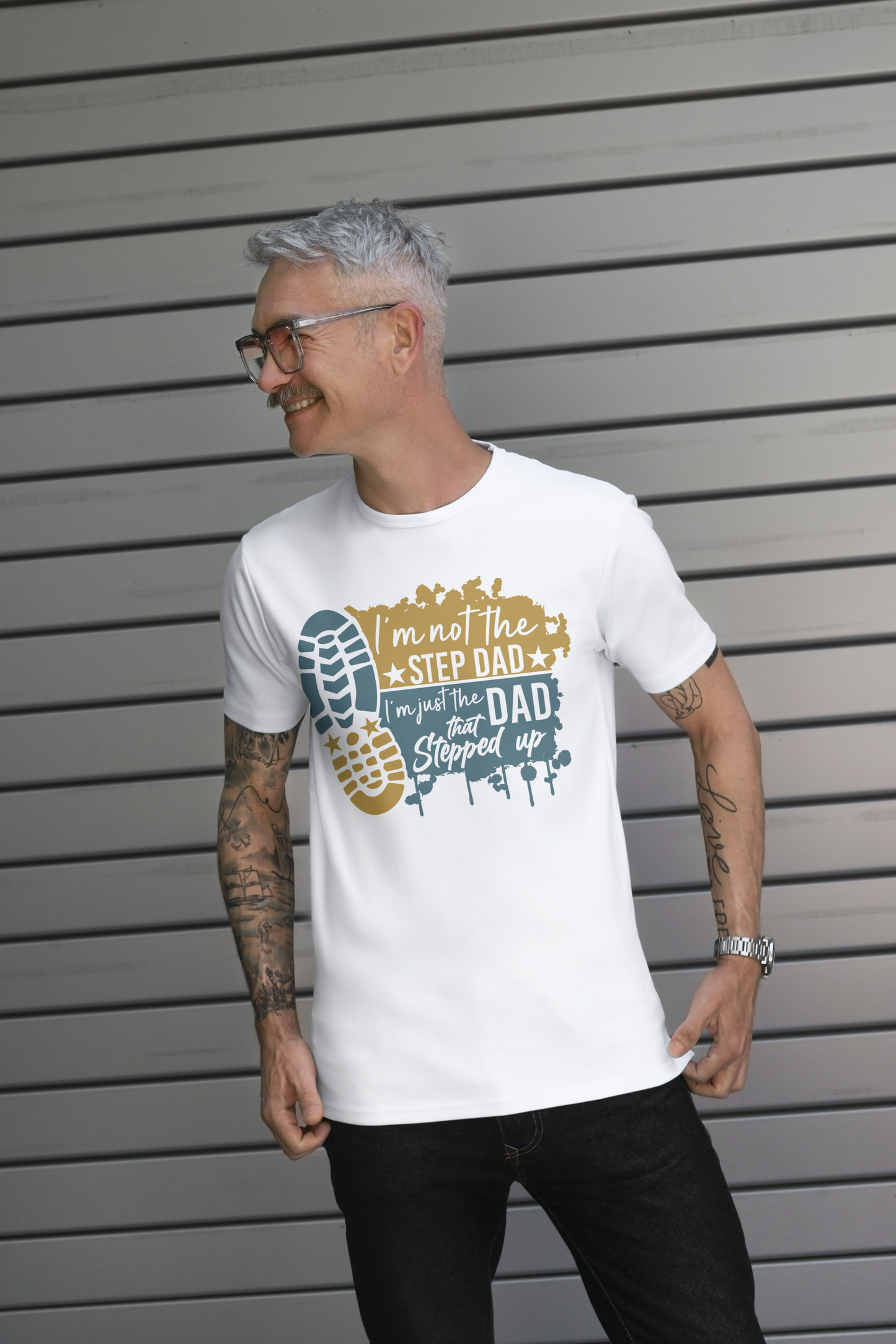 Step Dad, Step Up Shirt - Little Pinkie Designs