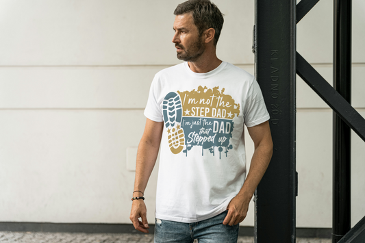 Step Dad, Step Up Shirt - Little Pinkie Designs