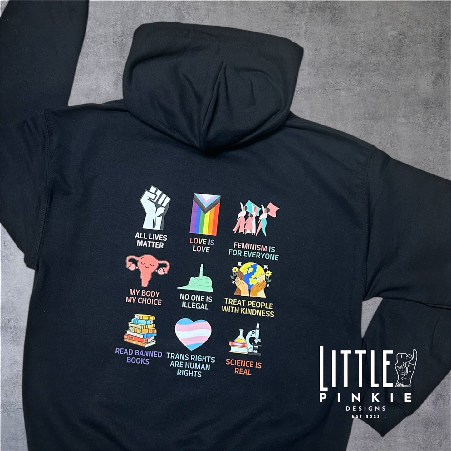 Hooded Sweatshirt - Little Pinkie Designs