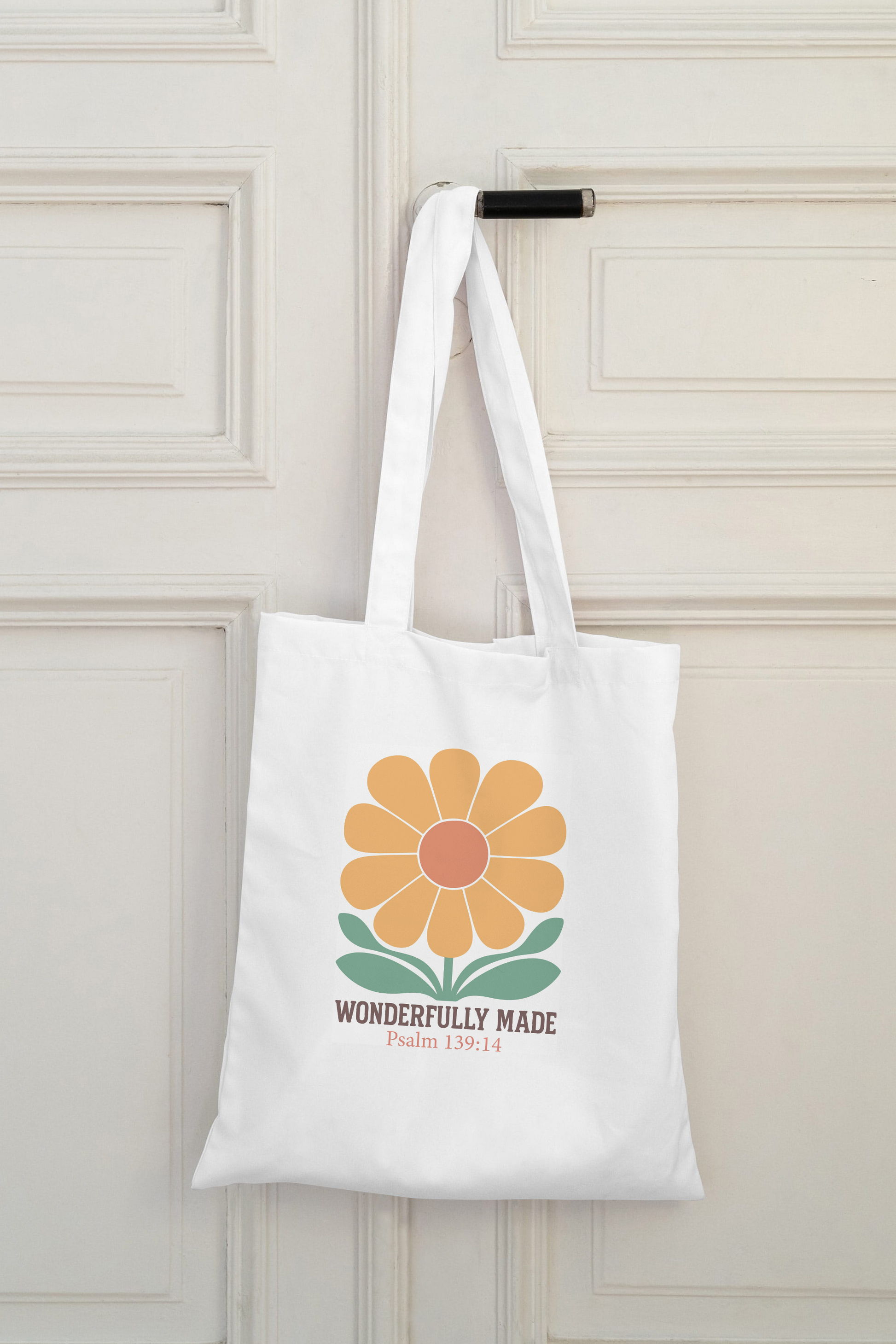 Wonderfully Made Tote Bag - Little Pinkie Designs
