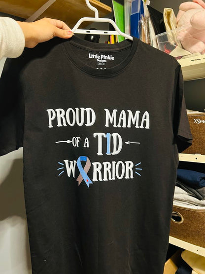 T1D Family Shirts (Youth Size) - Little Pinkie Designs