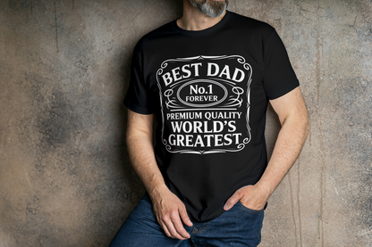 Best Dad, World's Greatest - Little Pinkie Designs