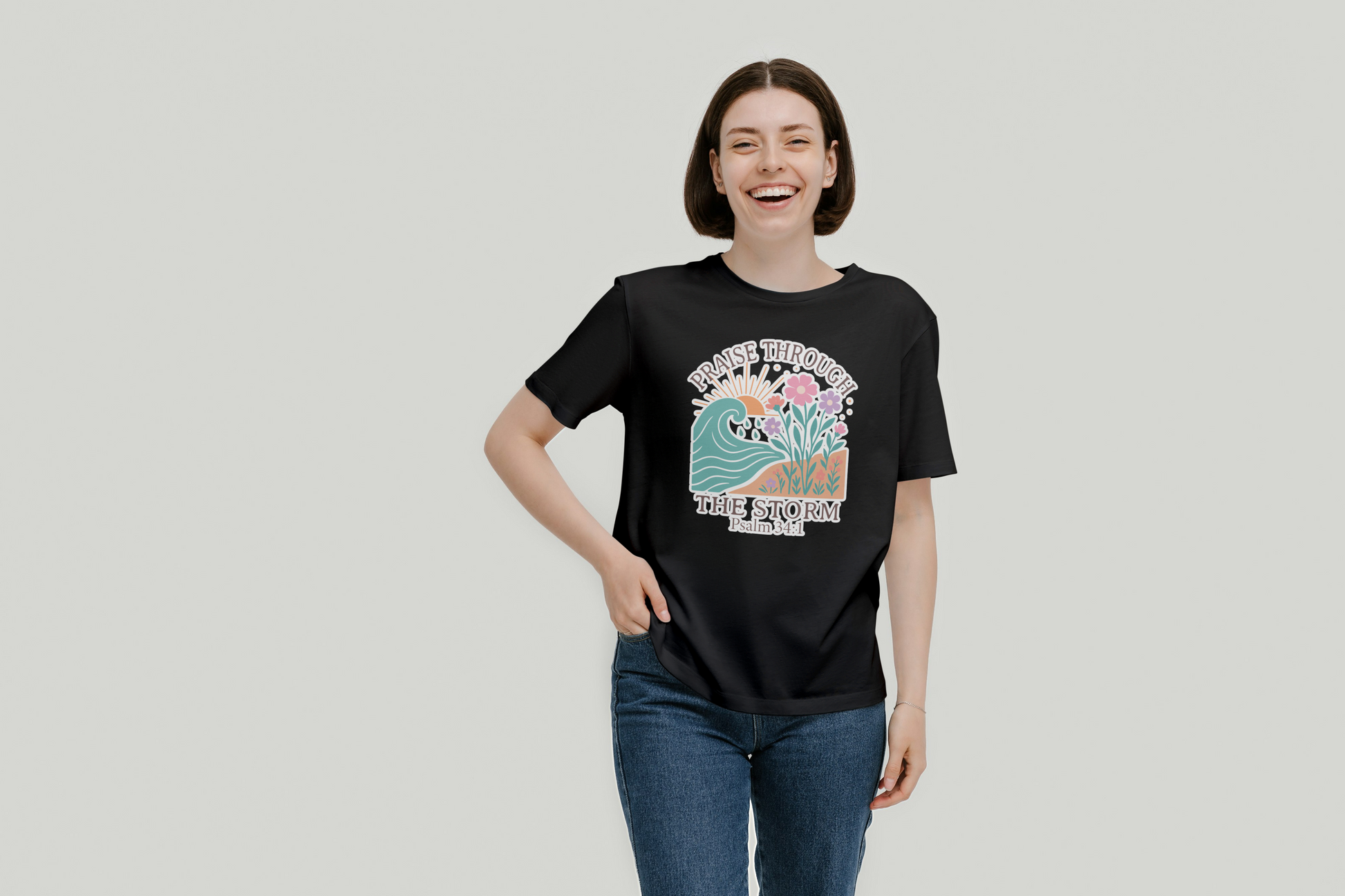 Praise Through the Storm - Little Pinkie Designs